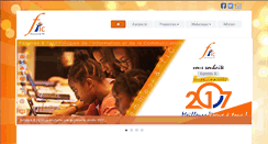 Desktop Screenshot of femmes-tic.org